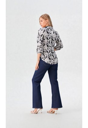 Blusa Para Mujer Manga Larga Negro Marca L&H Ref. 2J412275