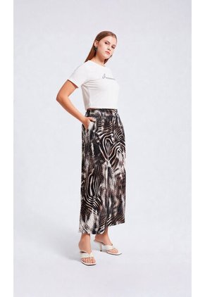 Capri Para Mujer Negro Marca L&H Ref. 2J426069