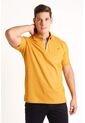 Camiseta Para Hombre Manga Corta Mostaza Marca L&H de L&H