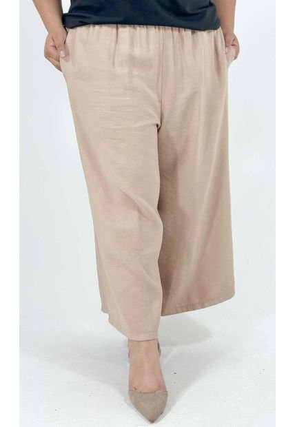 Capri Para Mujer. Beige Marca L&H