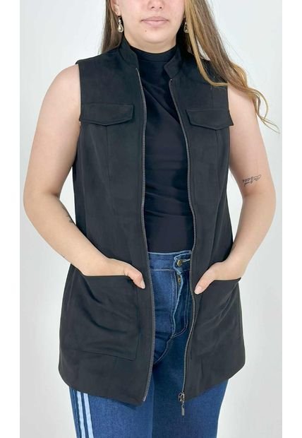 Chaleco Para Mujer Negro Marca L&H