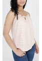 Camiseta Para Mujer Manga Sisa Beige Marca L&H de L&H