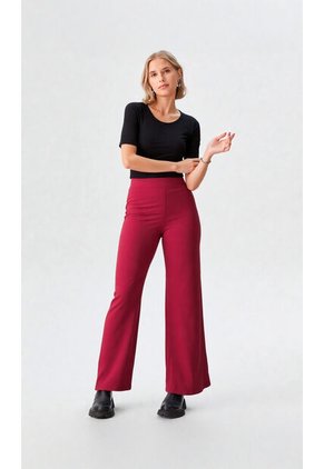 Pantalon Para Mujer Vino Marca L&H