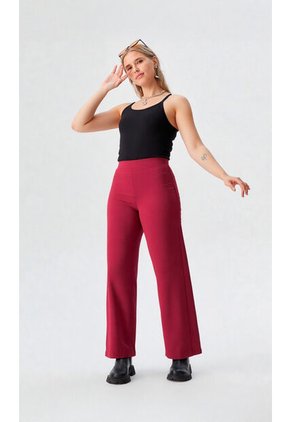 Pantalon Para Mujer Vino Marca L&H