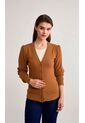 Saco Para Mujer Manga Larga Taupe Marca L&H Ref. 4E433046 de L&H