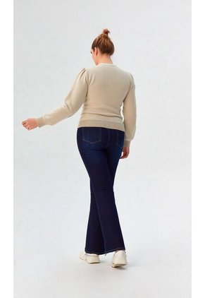 Saco Para Mujer Manga Larga Beige Marca L&H Ref. 4E433046