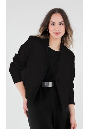 Chaqueta Para Mujer Negro Marca L&H