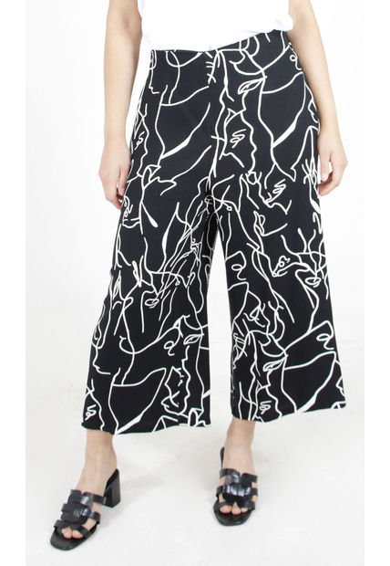 Capri Para Mujer Negro Marca L&H