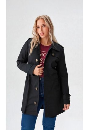 Chaqueta Para Mujer Manga Larga Negro Marca L&H Ref. 6N408013