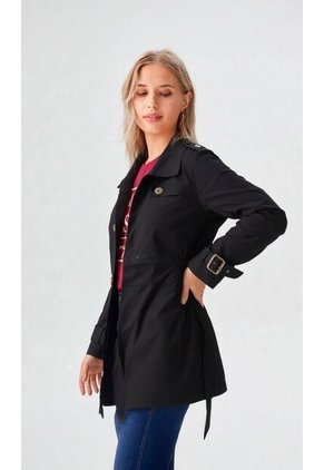 Chaqueta Para Mujer Manga Larga Negro Marca L&H Ref. 6N408013