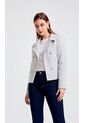 Chaqueta Para Mujer Manga Larga Gris Claro Marca L&H Ref. 4V408175 de L&H
