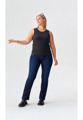 Camiseta Para Mujer Manga Sisa Negro Marca L&H Ref. 1F409510