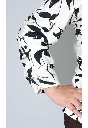 Blusa Para Mujer. Manga 3/4 Crudo Marca L&H