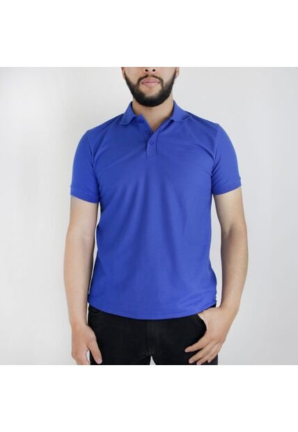 Camiseta Para Hombre Manga Corta Azul Marca L&H