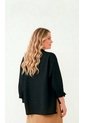 Blusa Para Mujer. Manga 3/4 Negro Marca L&H Ref. 1F612242 de L&H