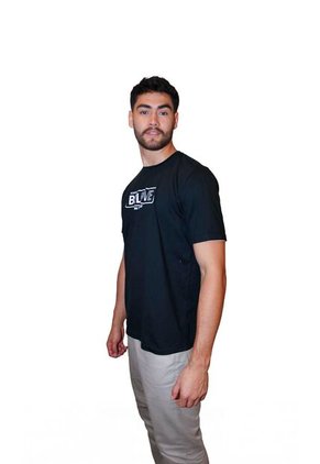 T-Shirt Para Hombre Manga Corta Negro Marca L&H Ref. 4K109096