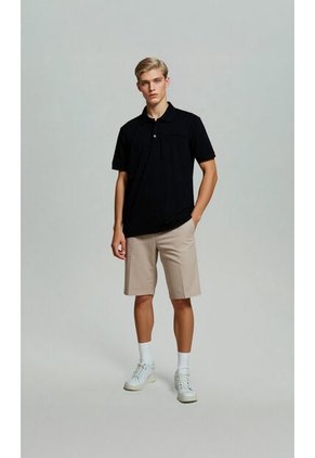 Polo Para Hombre Negro Marca L&H Ref. 4Q109182