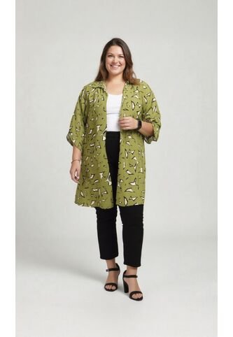 Kimono Para Mujer. Verde Marca L&H Ref. 1F601004 L&H