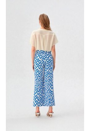 Pantalon Para Mujer Azul Claro Marca L&H Ref. 5P407005