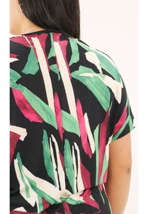 Camiseta Para Mujer. Negro Marca L&H Ref. 2J609087