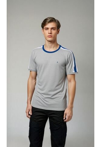 T-Shirt Para Hombre Gris Claro Marca L&H Ref. 2Bw119002 L&H
