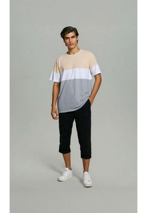 T-Shirt Para Hombre Beige Marca L&H Ref. 4K109121