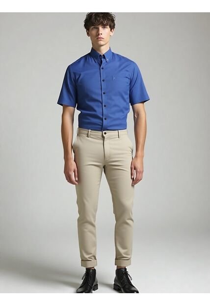 Pantalon Para Hombre Beige Marca L&H