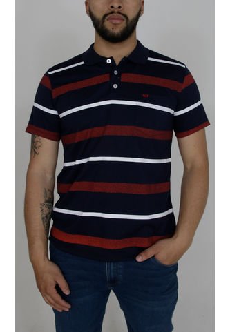Camiseta Para Hombre Azul Marca L&H L&H