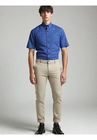 Pantalon Para Hombre Beige Marca L&H L&H