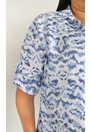 Bluson Para Mujer. Azul Marca L&H