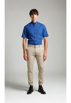 Pantalon Para Hombre Beige Marca L&H