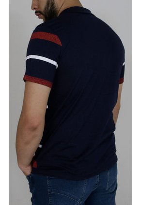 Camiseta Para Hombre Azul Marca L&H