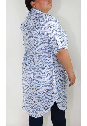 Bluson Para Mujer. Azul Marca L&H