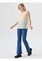 Blusa Para Mujer Manga Sisa Beige Marca L&H Ref. 1F412734 de L&H