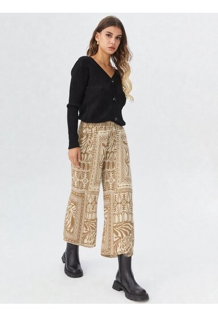 Capri Para Mujer Beige Marca L&H Ref. 1F426091