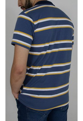 Camiseta Para Hombre Azul Marca L&H