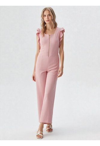 Enterizo Para Mujer Manga Sisa Rosado Marca L&H Ref. 2J432039 L&H