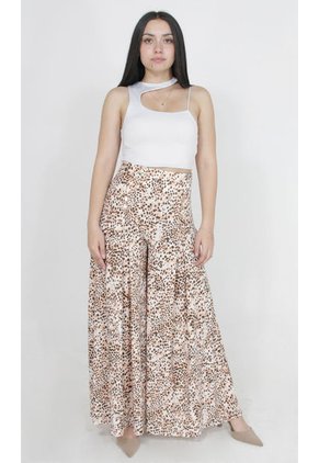 Pantalon Para Mujer Cafe Marca L&H