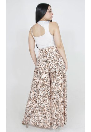 Pantalon Para Mujer Cafe Marca L&H