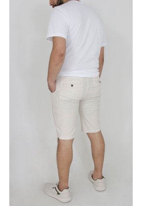 Bermuda Para Hombre Beige Marca L&H