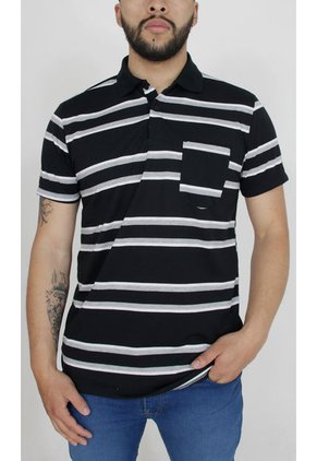 Camiseta Para Hombre Negro Marca L&H