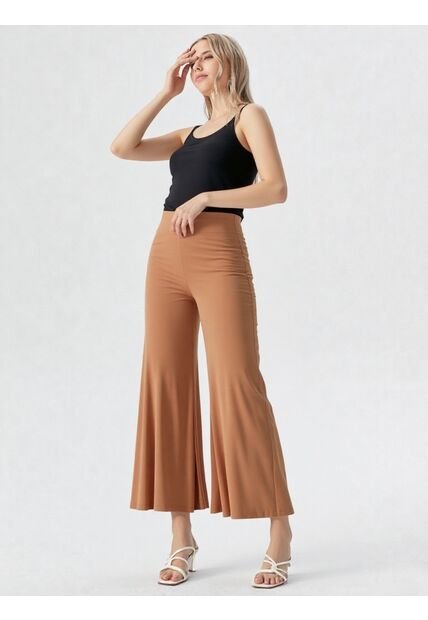 Pantalon Para Mujer Taupe Marca L&H