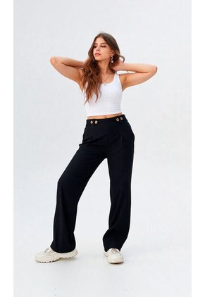 Pantalon Para Mujer Negro Marca L&H