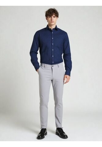 Pantalon Para Hombre Gris Claro Marca L&H L&H