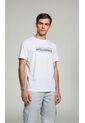 T-Shirt Para Hombre Manga Corta Blanco Marca L&H de L&H