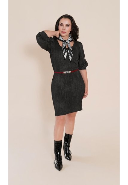 Vestido Para Mujer Negro Marca L&H Ref. 2J417071