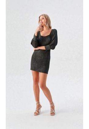 Vestido Para Mujer Negro Marca L&H Ref. 2J417071