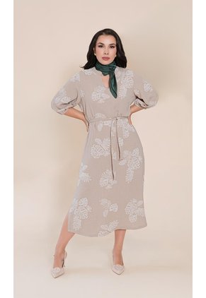 Vestido Para Mujer Taupe Marca L&H Ref. 1Y417035