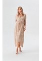 Vestido Para Mujer Taupe Marca L&H Ref. 1Y417035 de L&H