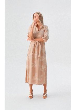 Vestido Para Mujer Taupe Marca L&H Ref. 1Y417035